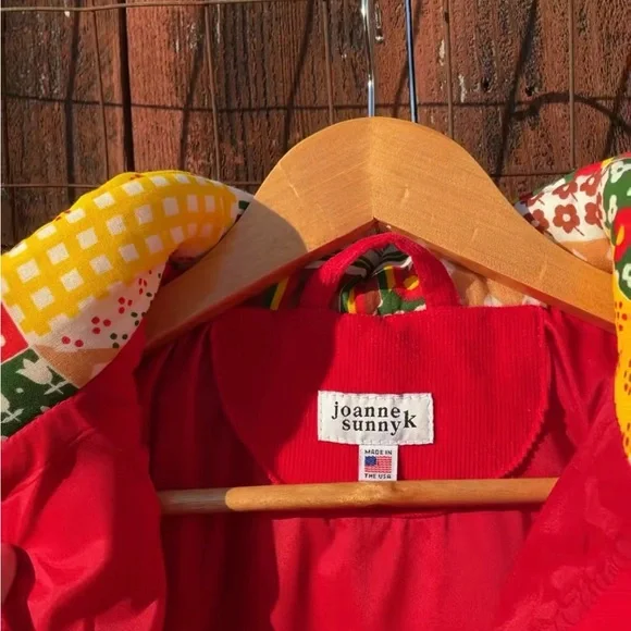 Colorful Patchwork Sleeping Bag jacket - Picture 5 of 7